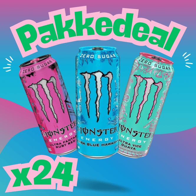 Hovedbilde Monster x24 - Pakkedeal